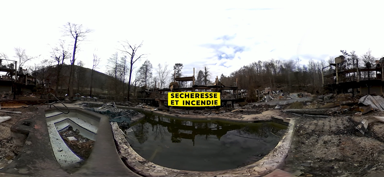 réalisation d'un montage en vidéo 360 egrés